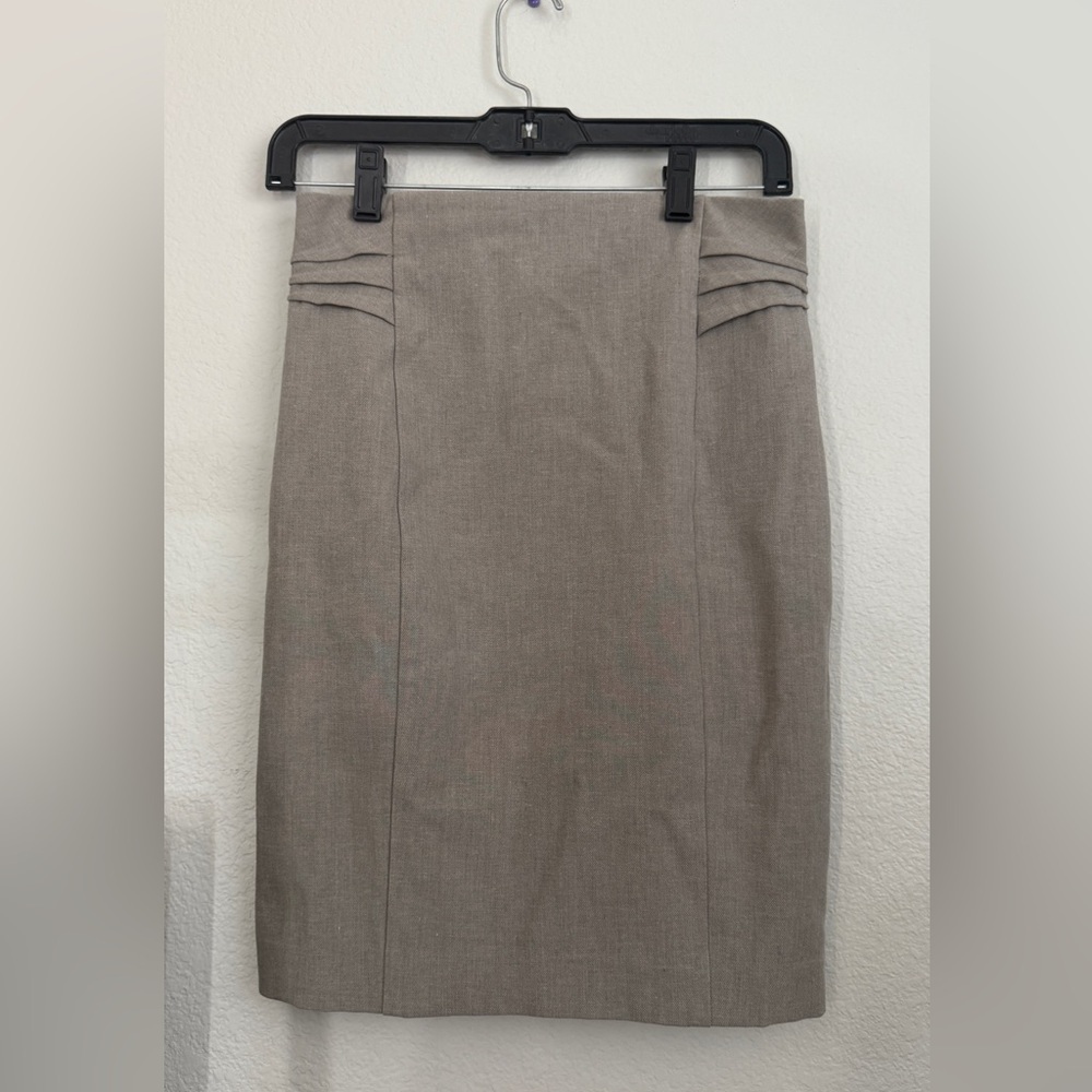 Express Pencil skirt office wear skirt feather gray skirt